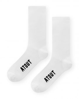 high performance cycling white socks prolen made in europe